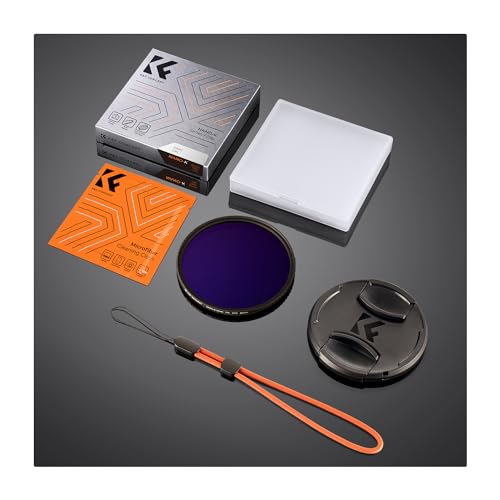 K&F Concept Nano K-Serie 40.5mm Polfilter CPL Filter mit Objektivdeckel,Reinigungstuch,Schutzfilter mit 18 Schichten Nanobeschichtungen