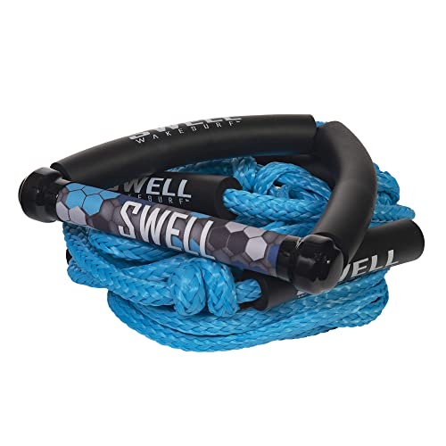 Pro Wakesurf Rope - 24' 3 Section 3/4" Line (Aqua) #TOP22