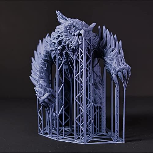 Siraya Tech Fast ABS-Like 3D Printer Resin 405nm UV-Curing Non-Brittle High Precision 3D Printing Liquid Standard Photopolymer Resin for LCD DLP 3D Printing (Navy Grey, 1kg)