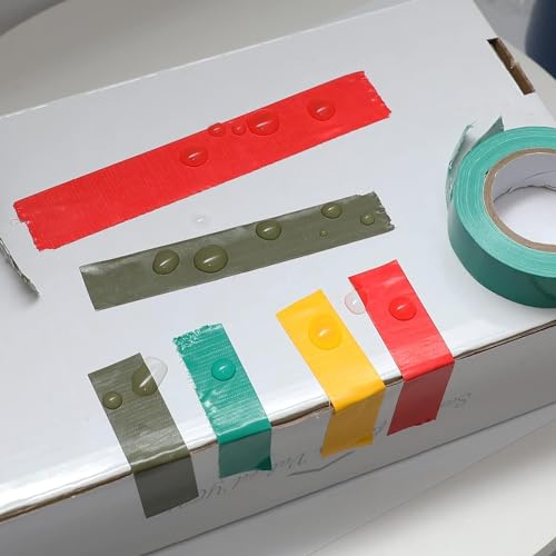 Image of WELSTIK Professional Grade Tape Duct Tape, Waterproof Duct Cloth Fabric,Duct Tape for Photographers,Repairs, DIY, Crafts, Indoor Outdoor Use,3 /4 Inch X 10 Yards, Light Green
