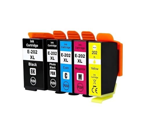 Cartouche 202XL compatible Epson XP-6100 XP-6000 | Pack de 5