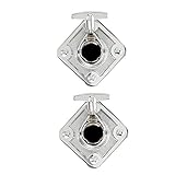 Ludwig P1610D Traditional Bass Drum Mounting Plate 2 Pack Bundle