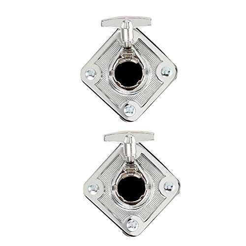 Ludwig P1610D Traditional Bass Drum Mounting Plate 2 Pack Bundle