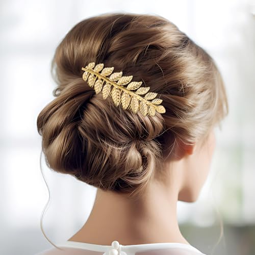 4 Pentes de cabelo para mulheres, pentes de cabelo decorativos para mulheres, acessórios femininos,