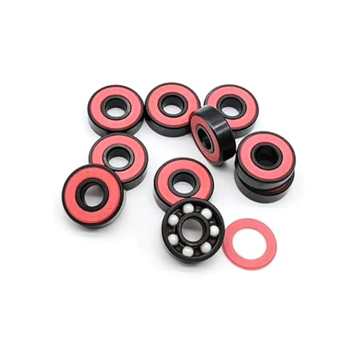 Roulement 608-2RS céramique hybride 8x22x7mm roulements à billes 608RS vélo 2 pièces