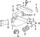Mercedes-Benz 003 094 68 04, Air Filter