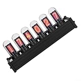 Détails techniques et taille : conçu avec un alliage d'aluminium, un circuit imprimé plaqué or et des composants acryliques, puissance nominale de 2 W, batterie de secours CR1220 et taille physique 210 x 82 x 80 mm ; pour sources d'alimentation USB standard 5 V/45 A.