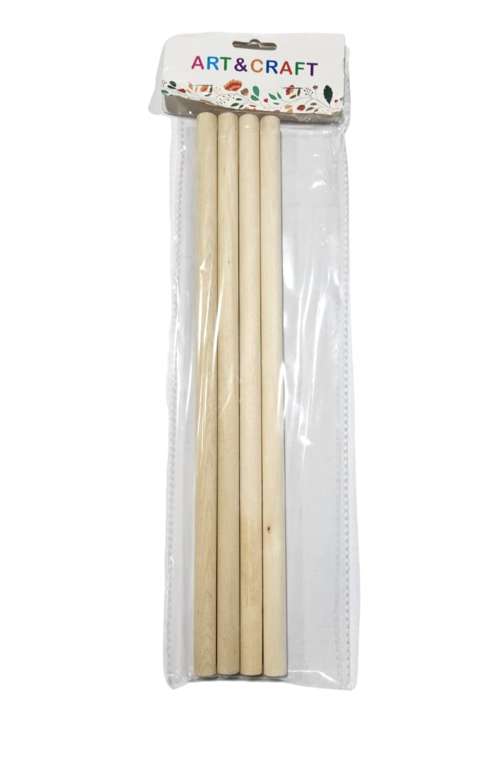 Buy Woodcraft Original Wood Art Craft Wooden Sticks Pieces Dowels Pole