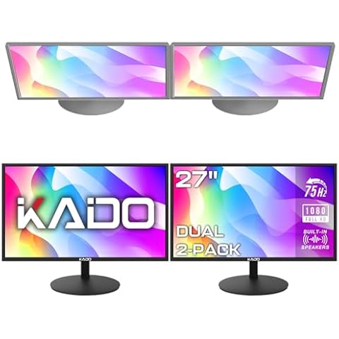 Kado E27 Dual 27" Monitor Cover