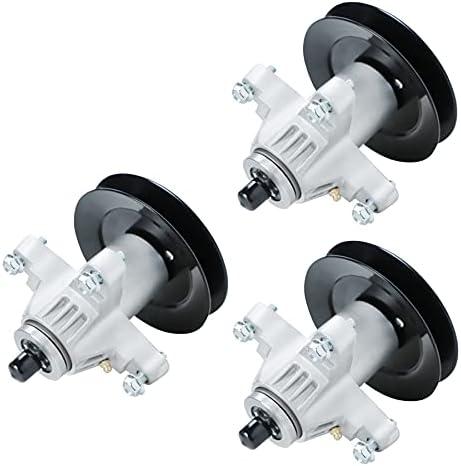 3 Pack Lawn Mower Spindle Assembly 50 inch Deck RZT for MTD Cub Cadet LGTX1050 LT1050 918-04125B 918-04126 618-04126 918-04125 618-04125