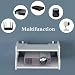 XCJJ Estante flotante para componentes de TV Soporte de consola multimedia para...