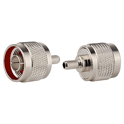 Conector MOOKEERF N Macho para Cable RG58 Pack 10 miniatura 2