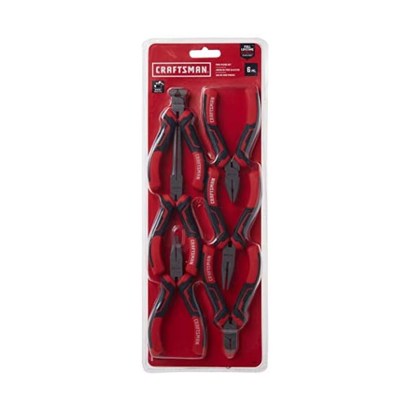 CRAFTSMAN Pliers, 6Piece Mini Set with Pouch (CMHT81716) • to Heavy