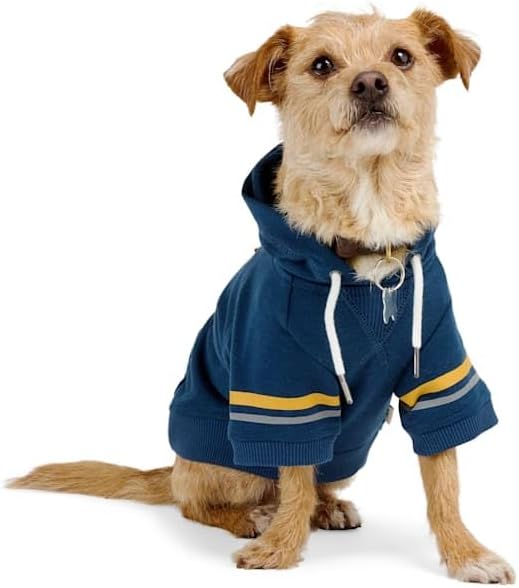 Reddy by Petco Star Pet Hoodie Navy X-Small