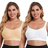 ★Usos multiples: Sin anillo de acero sujetador deportivo con relleno ideal para el estilo de vida activo diario y muy adecuada para el uso diario, como deportes, gimnasia, ejercicio, yoga, caminar etc.