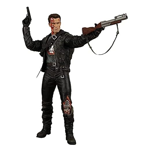ZFFKY Terminator T-800 Arnold Schwarzenegger Action Figure Collectible Model Toy (1)