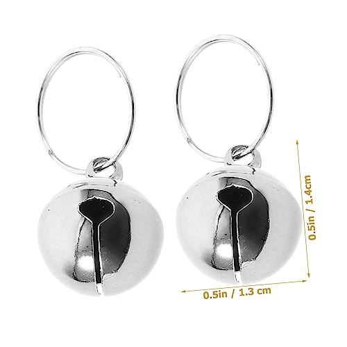 Luxshiny 24 Unidades Sino De Chaveiro Feito à Mão Sinos Artesanais Sinos De Jardim Sino De Cavalo Si