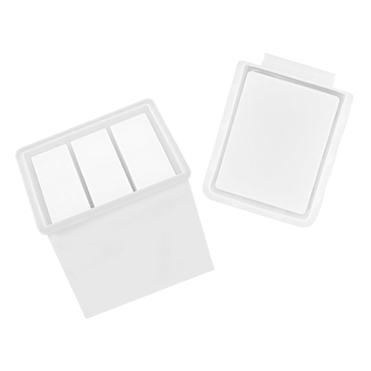 Housoutil 2 Set Stampo Silicone per Mold per Creazioni e Fai da Te Scatole Decorative Uniche Materiale Flessibile e Riutilizzabile Facile da e Resistente per Regali Fatti Mano