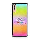  Générique Coque pour Samsung Galaxy A10 Silicone TPU Gay Lesbienne LGBTQI+ Amour Paix 76 Ref 1088