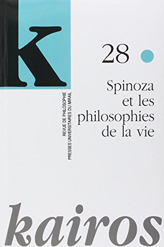 Spinoza et les philosophies de la vie