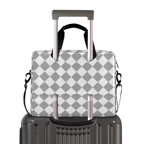 Funda rígida para portátil 15.6" gris con asa y correa miniatura 3