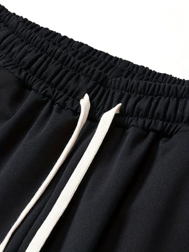 Men's Joggers 5-Pack:Tapered Elastic Cuff Sweatpants-Polyester(5 Colors),S-XXL Regular Fit,Lightweight&Wrinkle-Free4