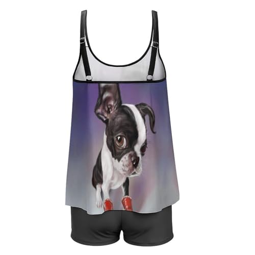 Tankini de boxeo para mujer que soluciona la falta de soporte en la playa 7