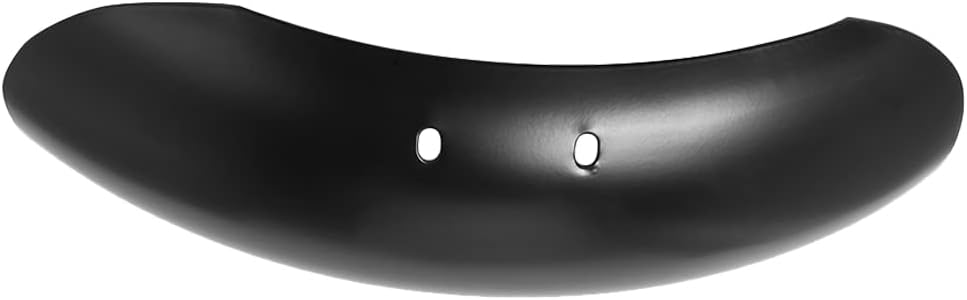 13-5/8 inch Motorcycle Short Front Fender Mudguard, Motorcycle Mudguard or, 2010-2020 Compatible with Harley Sportster 48 XL1200X - Glossy BLack
