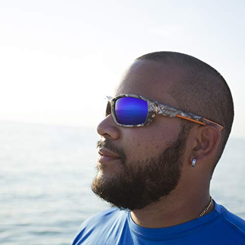 Polarized Camouflage Sport Fishing Sunglasses For Men And Women - Ideal, Blue, S #TOP3