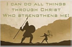 Creation Enterprises David and Goliath Inspirational Christian Poster-K5