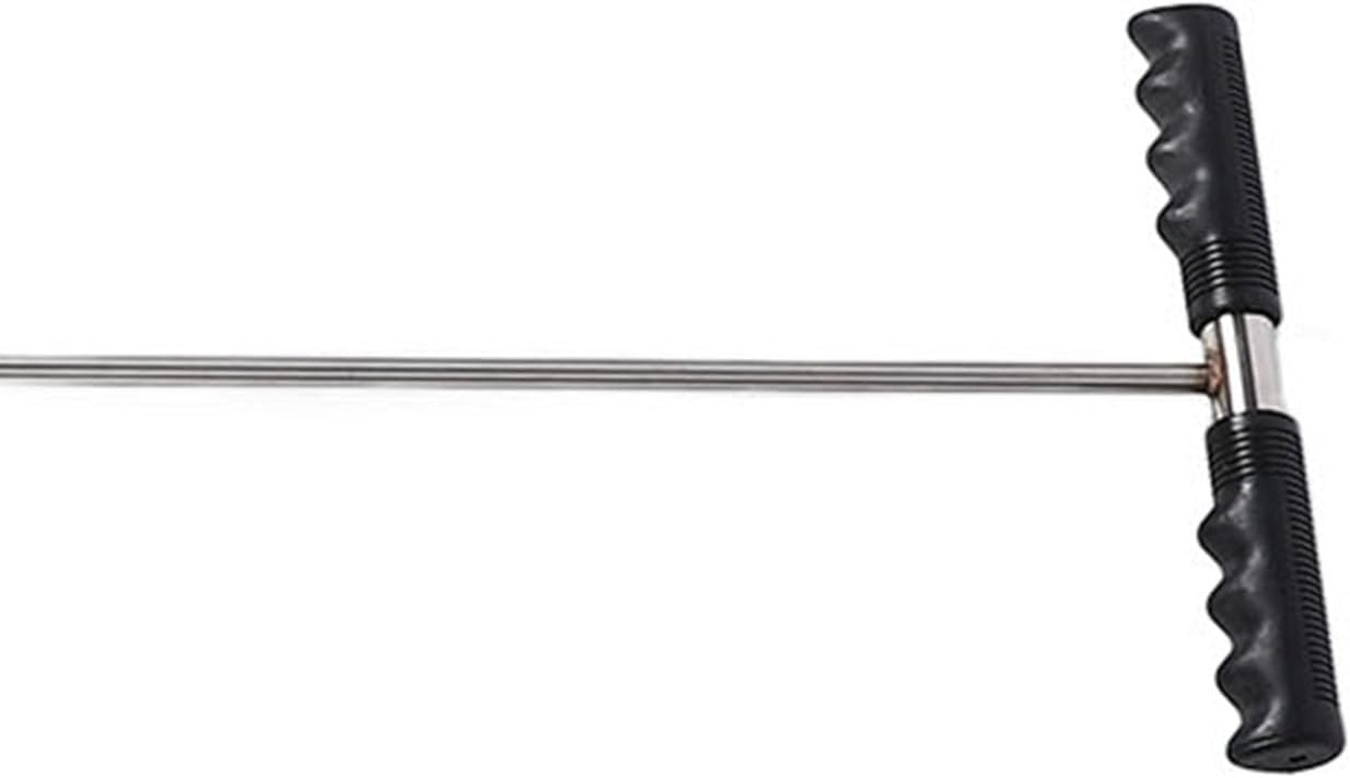 Soil Probe Ground Probe Rod Earth Probe 32 to 48 Inch Adjustable for Locating Septic Underground Pipes