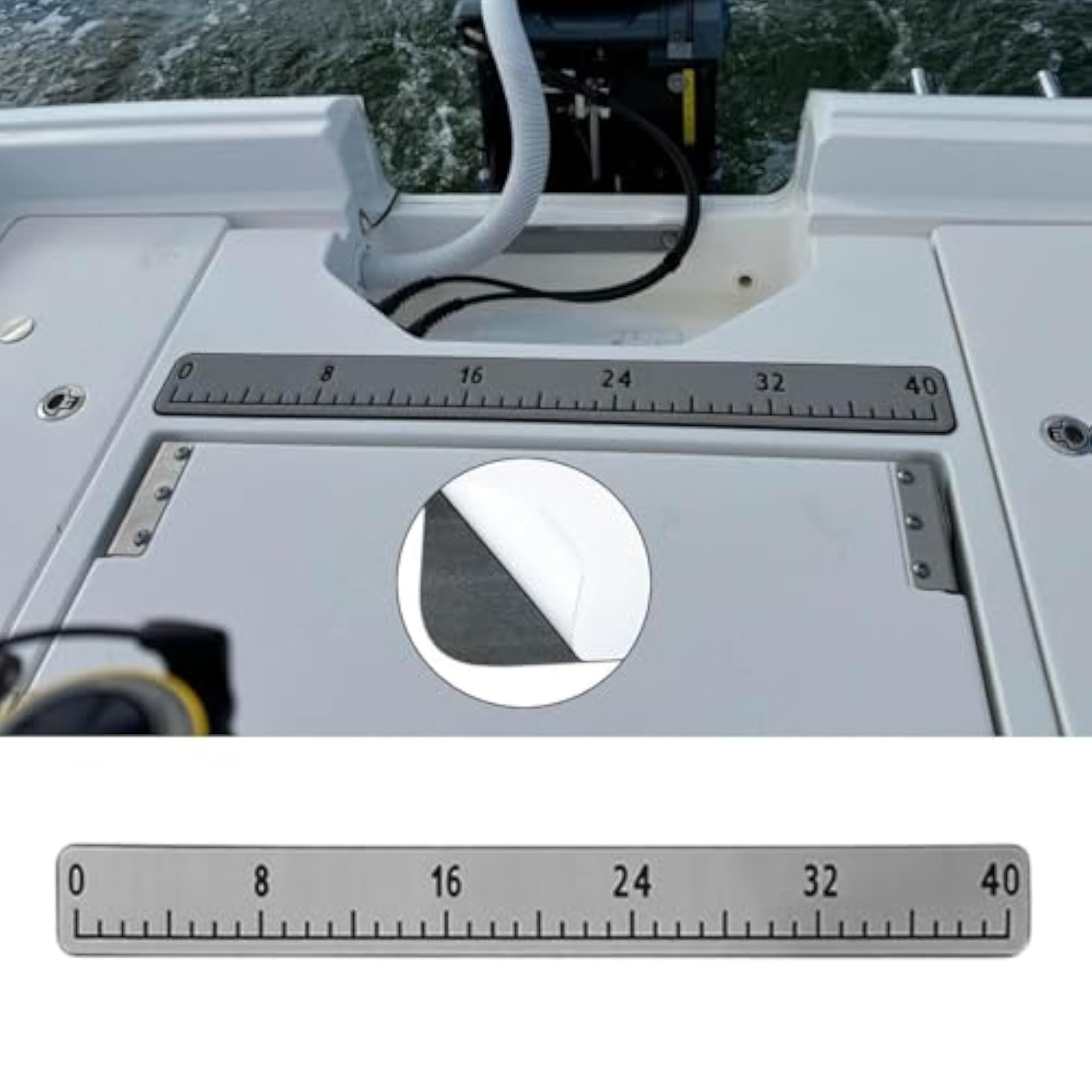 Fishing Ruler Portable Lightweight Measure Device
