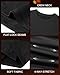 Twekfish Boys' Compression Thermal Shirt - Youth Long Sleeve Fleece Base Layer for Football Baseball, Quick Dry Undershirts Black