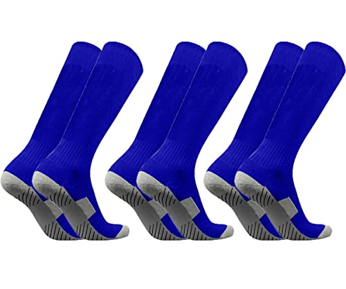 Soccer Socks 3/12 Pairs Team-Sport Knee High Breathable Football Socks for Men Youth Kids Boys