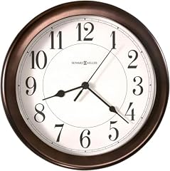 Howard Miller Fruitland Wall Clock II 549 683 – 8 . 5 Inch Round Oil Rubbed Bronze Finished Case photo Howard Miller Fruitland Wall Clock II 549 683 – 8 . 5 Inch Round Oil Rubbed Bronze Finished Case