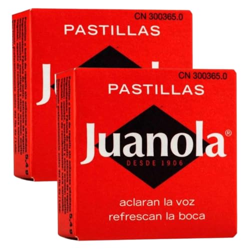 Pack x2 Juanolas Clásicas de Regaliz | 2 Cajas de 5,4 gr Cada Una