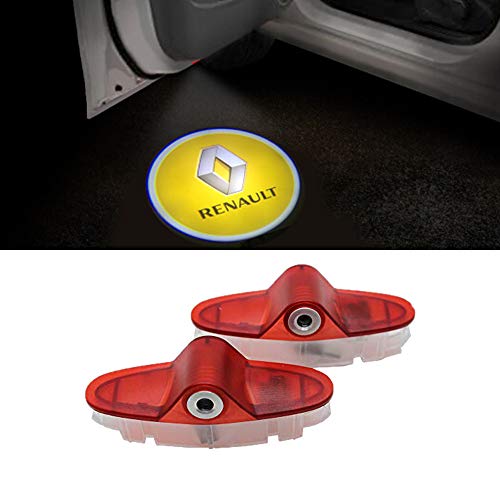 likecar 2pcs última Car Styling Bienvenida Puerta Logo tiro Luz