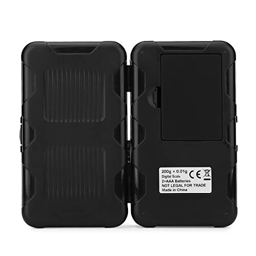 gazechimp Mini 200g / 0,001 Balança Digital De Joias Balança De Grama De Cozinha Peso De Alimentos A