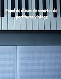  Papel de álbum de recortes de partituras vintage: The Giant Book of Classical Piano Sheet Music (The Giant Book of Sheet Music)