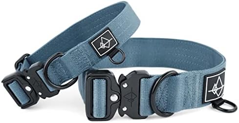 Made to ROAM Premium Dog Collar - Adjustable Heavy Duty Nylon Collar with Quick-Release Metal Buckle (California Horizon, Classic Size 4) - 1