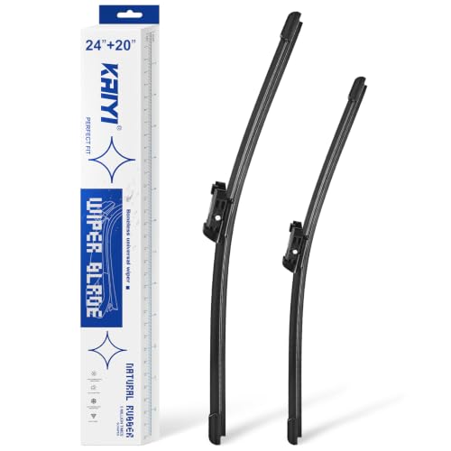 KAIYI 24"+20" Front Wiper Blade Compatible with Audi Q5 2009-2020