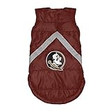 Littlearth NCAA Unisex NCAA Pet Puffer Vest, Unisex, Granat, Medium