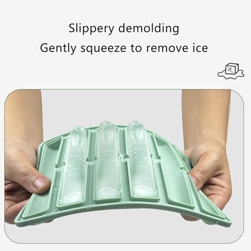 Molde para cubitos de hielo de silicona grado alimenticio 2 piezas miniatura 3
