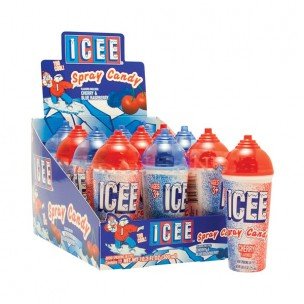 ICEE SPRAY CANDY 10.2 OUNCES 12 COUNT