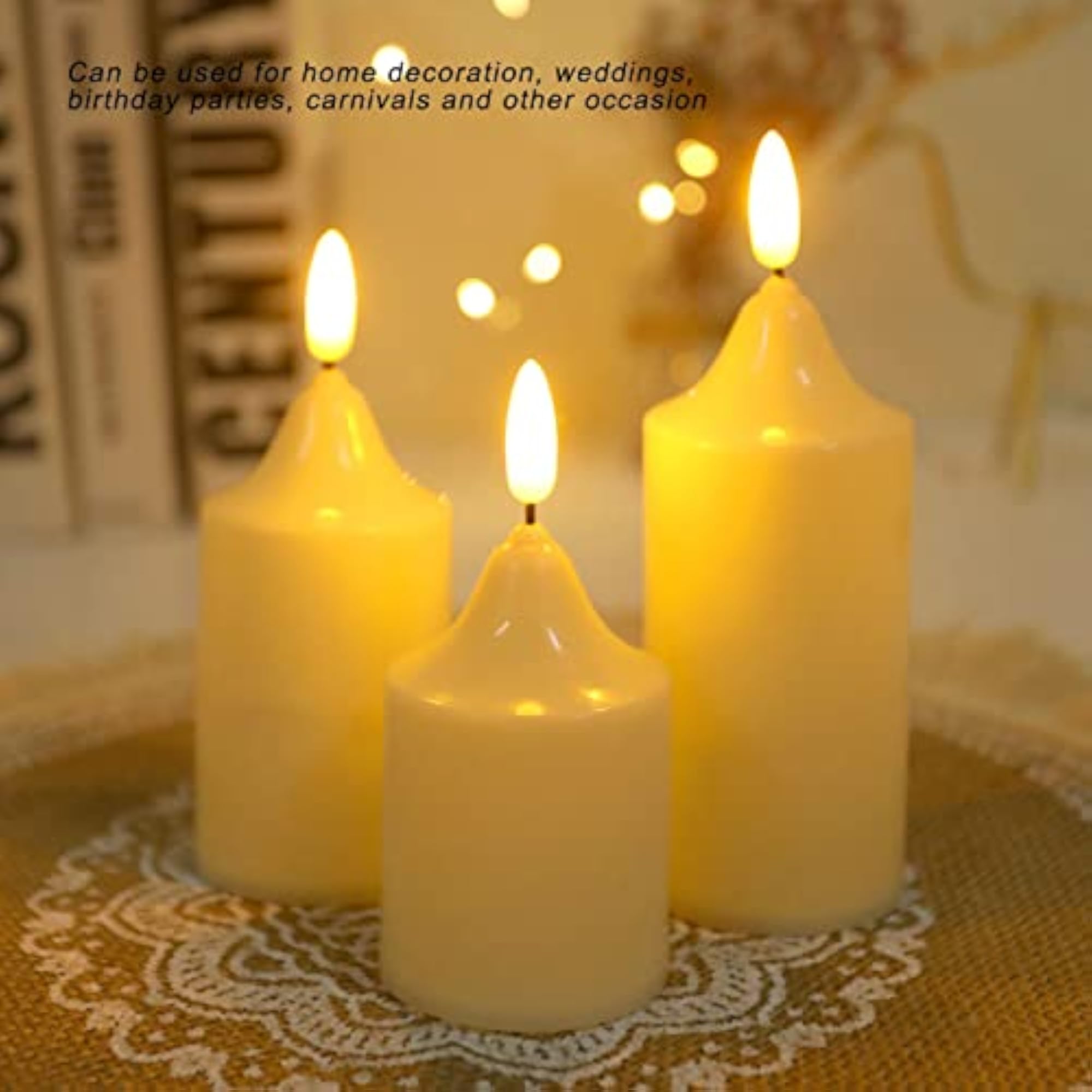 Flameless Decorative Multipurpose LED Candles