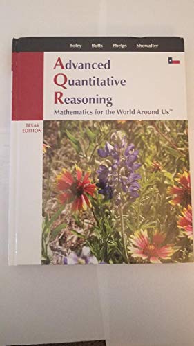Advanced Quantitative Reasoning, Mathematics fo... 1631300008 Book Cover