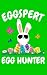 Produktbild Eggspert Egg Hunter: - A Cute Small Green Easter Notebook or Journal - 5 by 8 Inches - Lined, Blank