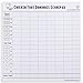 Yellow Mountain Imports 50-Sheet Scorepad for Chicken Foot Dominoes
