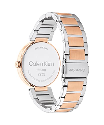 Montre Femme Calvin Klein 242003 Acier Bicolore Affichage Analogique - vue 4