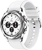 Samsung Galaxy Watch 4 Classic 42mm Smartwatch (GPS + LTE) - Silver (Renewed)